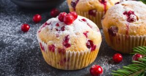 Sweet Cranberry Muffins