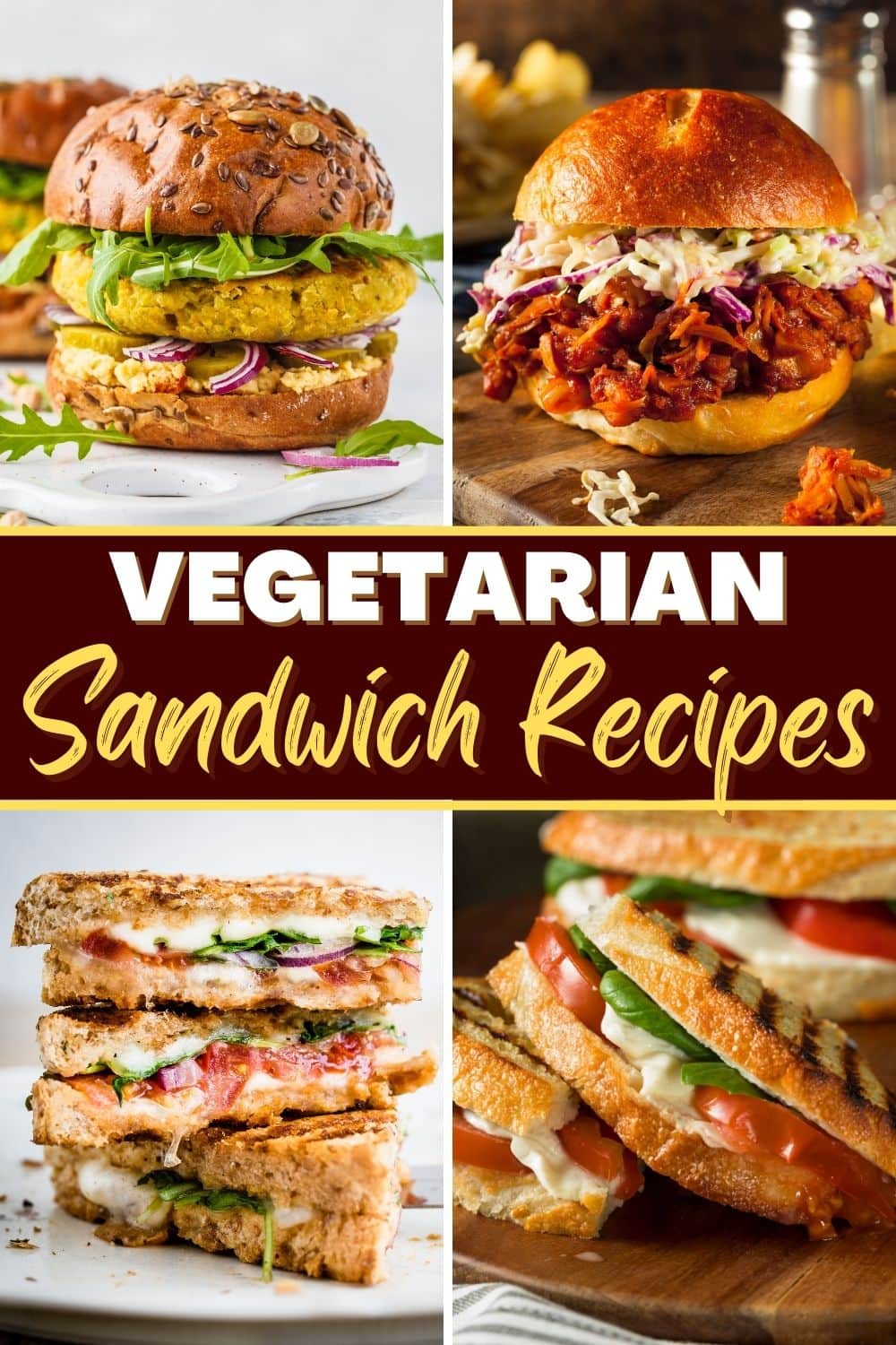 20 Best Vegetarian Sandwich Recipes - Insanely Good