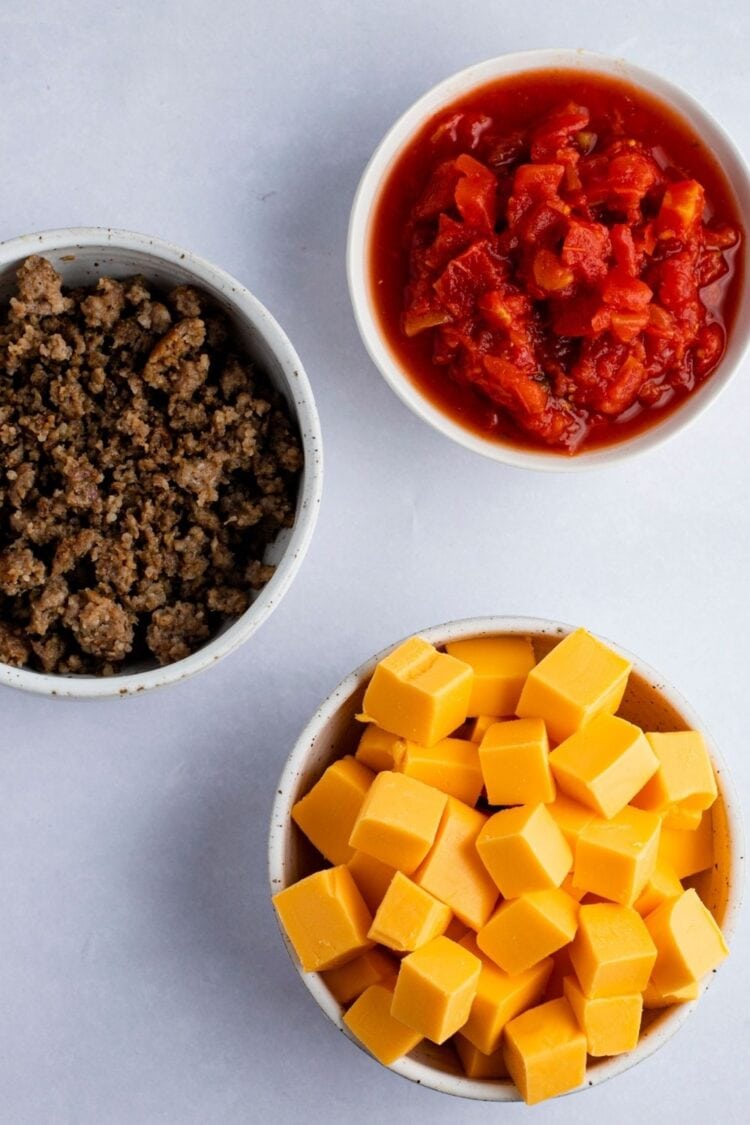 Velveeta Sausage Dip Insanely Good