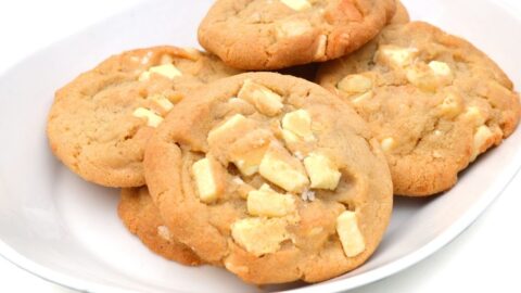 White Chocolate and Macadamia Nut Cookies