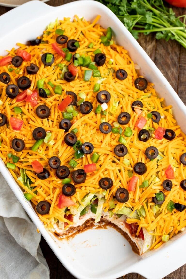Seven-Layer Taco Dip - Insanely Good