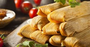 Corn and Chicken Tamales