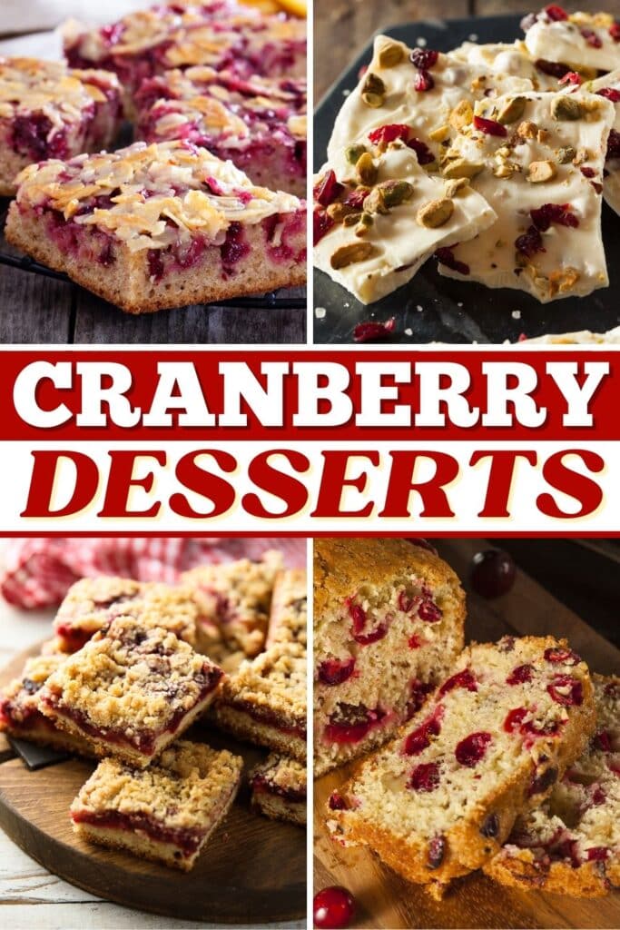 Cranberry Desserts
