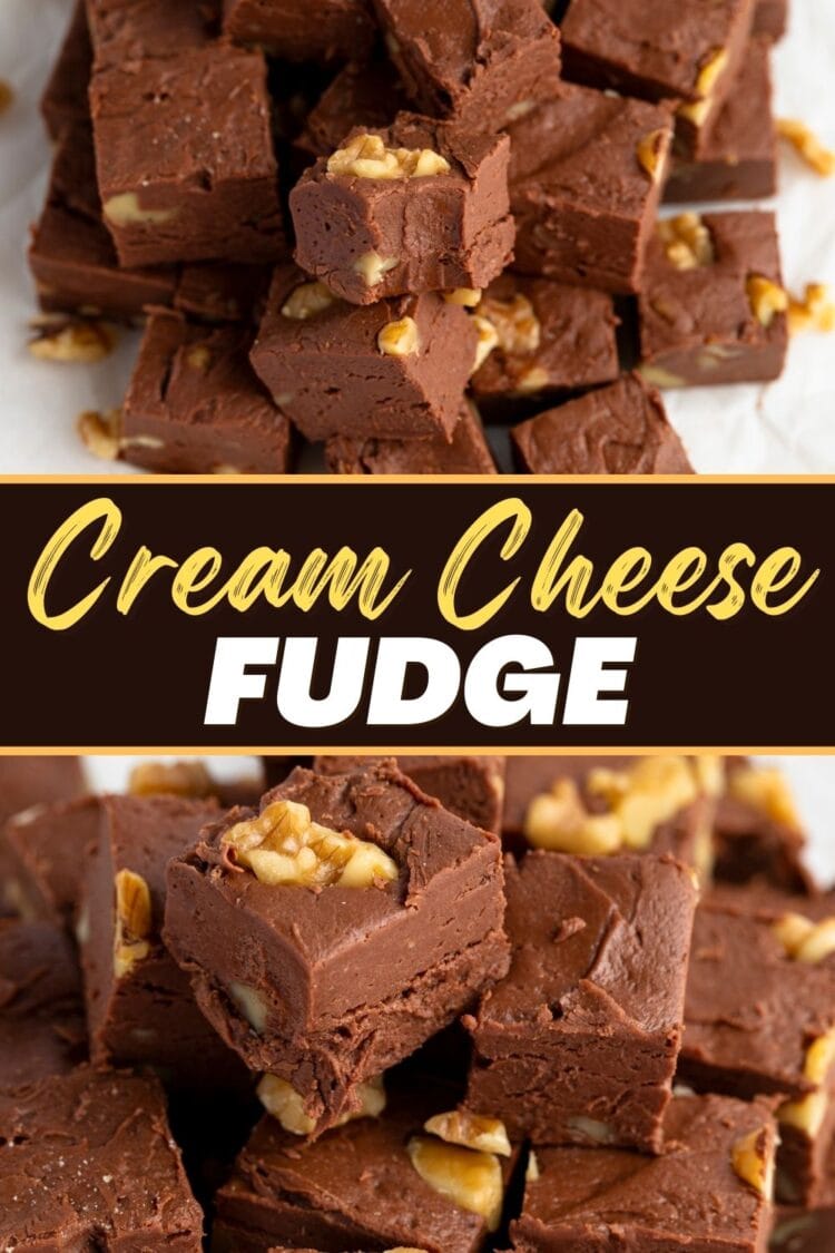 Cream Cheese Fudge (Easy Recipe) Insanely Good