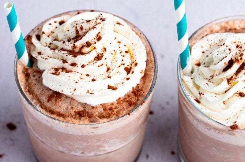 Frozen Hot Chocolate (Easy Recipe)