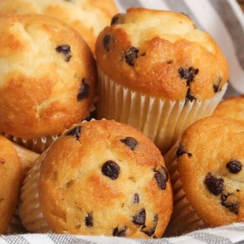 Blueberry (Or Chocolate Chip) Mini Muffins Recipe 