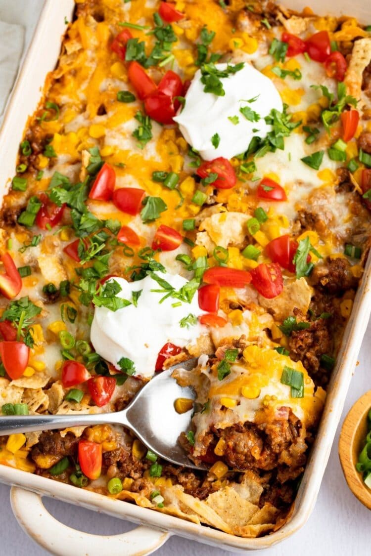 Easy Taco Casserole - Insanely Good