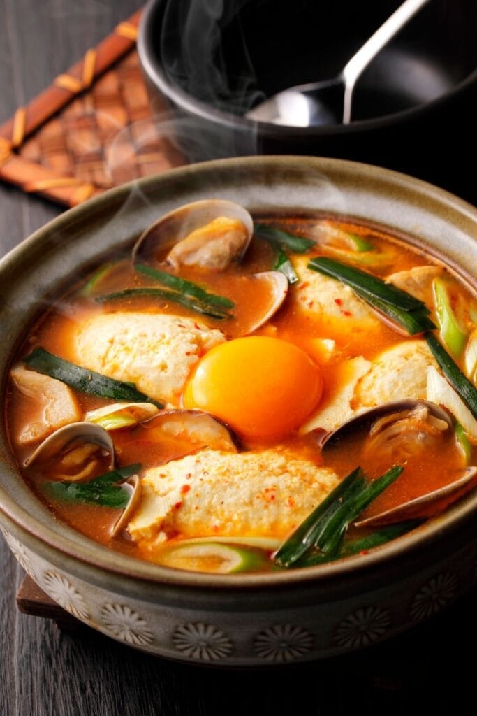 Korean Spicy Tofu Soup