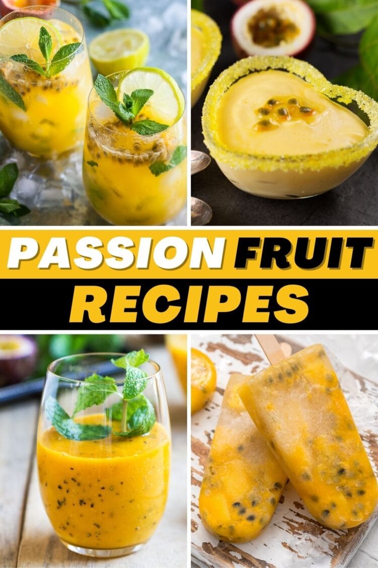 Fresh Passion Fruit Recipes Insanely Good