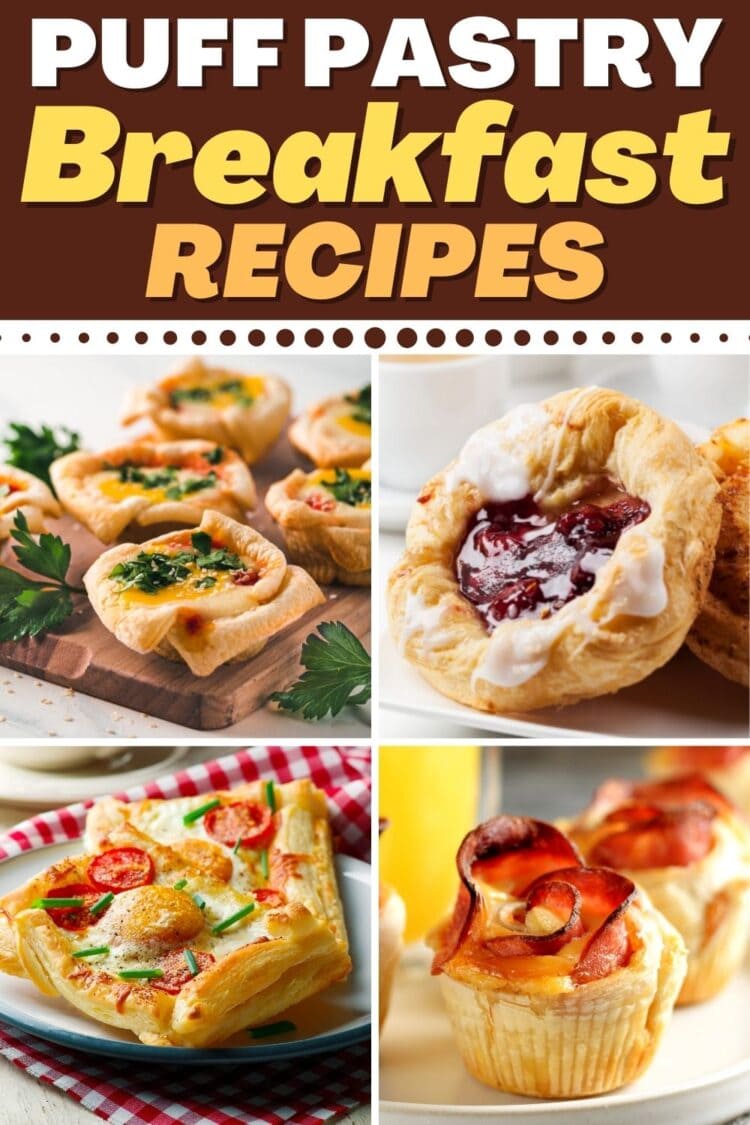10 Easy Puff Pastry Breakfast Recipes - Insanely Good