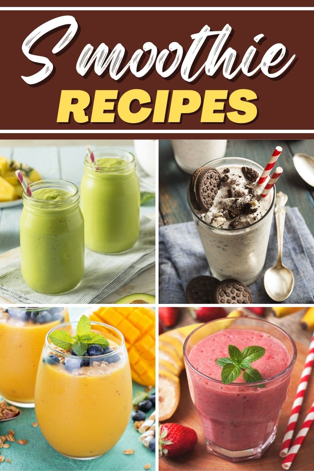 30 Easy Smoothie Recipes We Love - Insanely Good