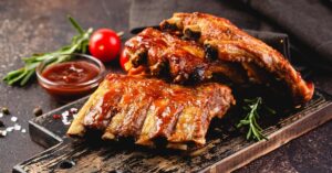 Sweet and Savory Grilled Pork Ribs with Sauce