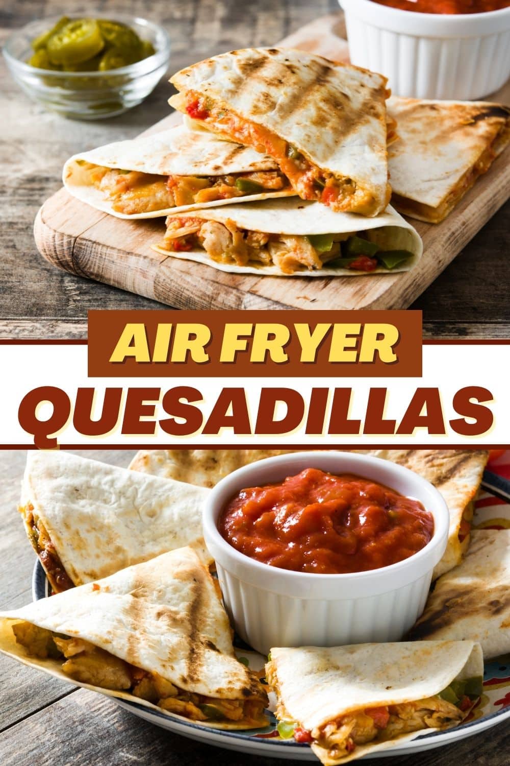 Air Fryer Quesadillas Insanely Good