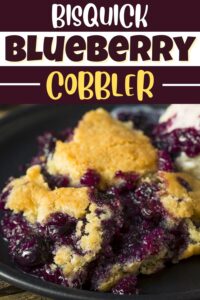 Bisquick Blueberry Cobbler - Insanely Good