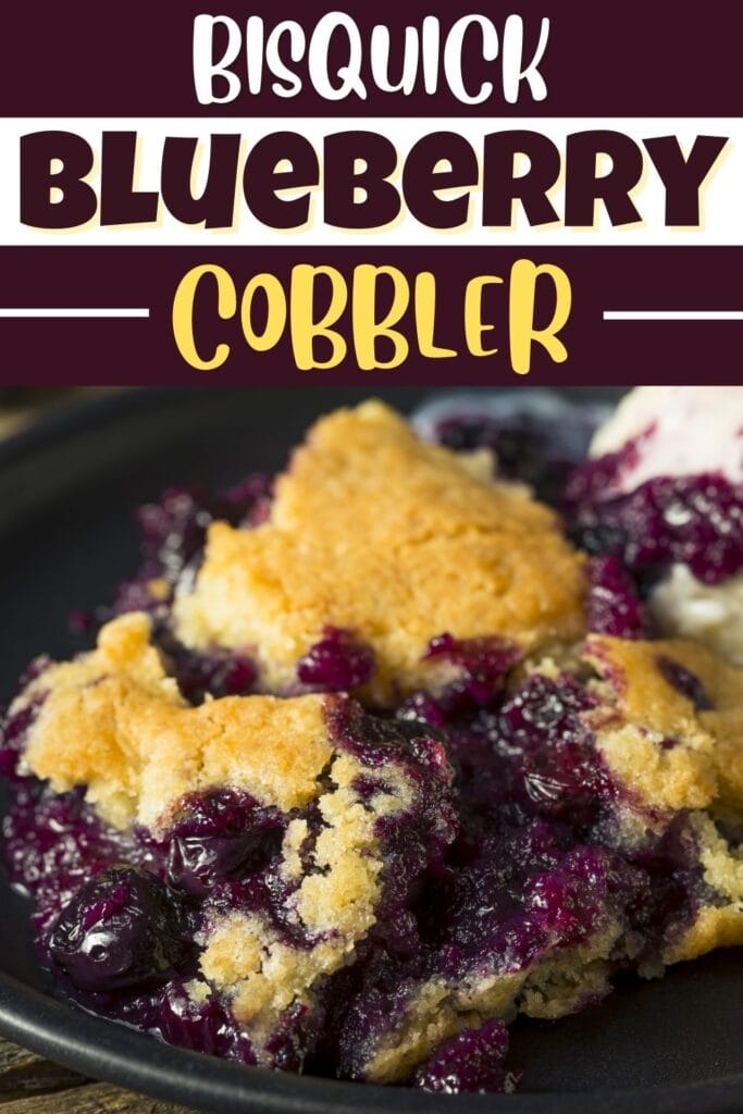 Bisquick Blueberry Cobbler