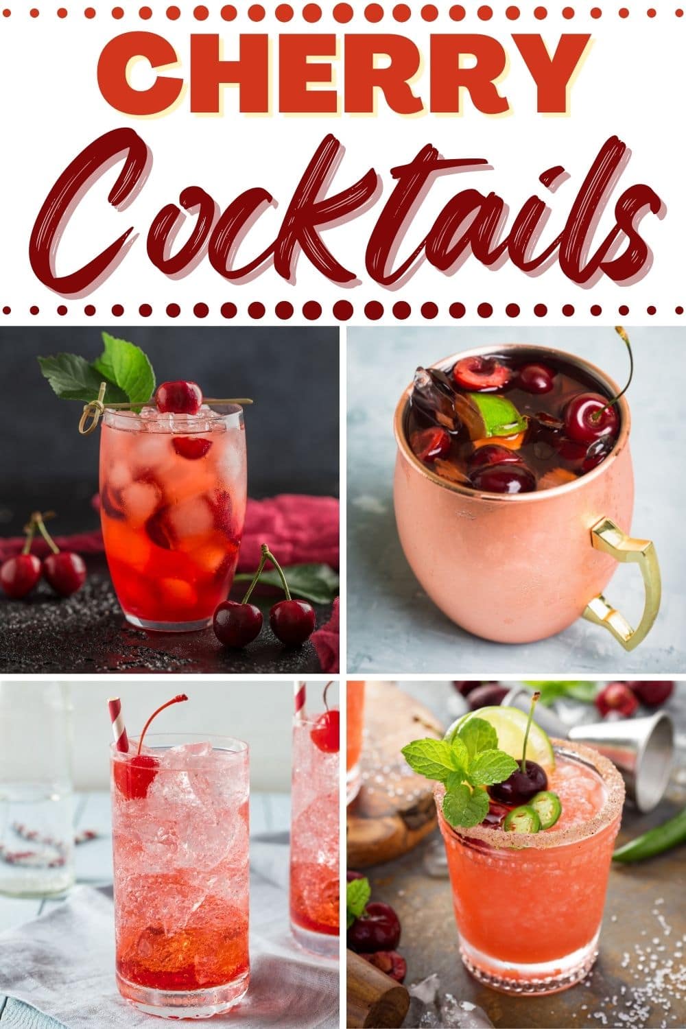 10 Easy Cherry Cocktails Insanely Good