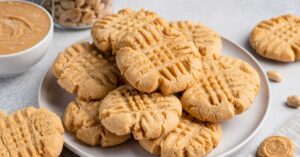 Chewy Gooey Peanut Butter Cookies