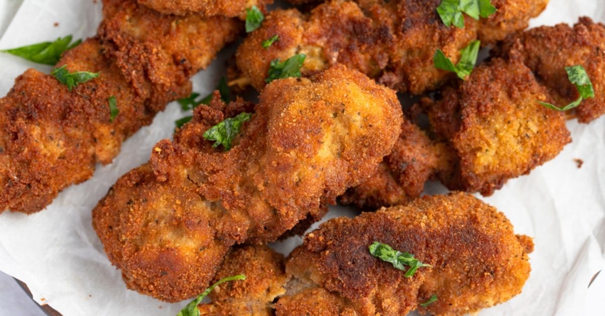 Crispy Homemade Chicken with Herbs