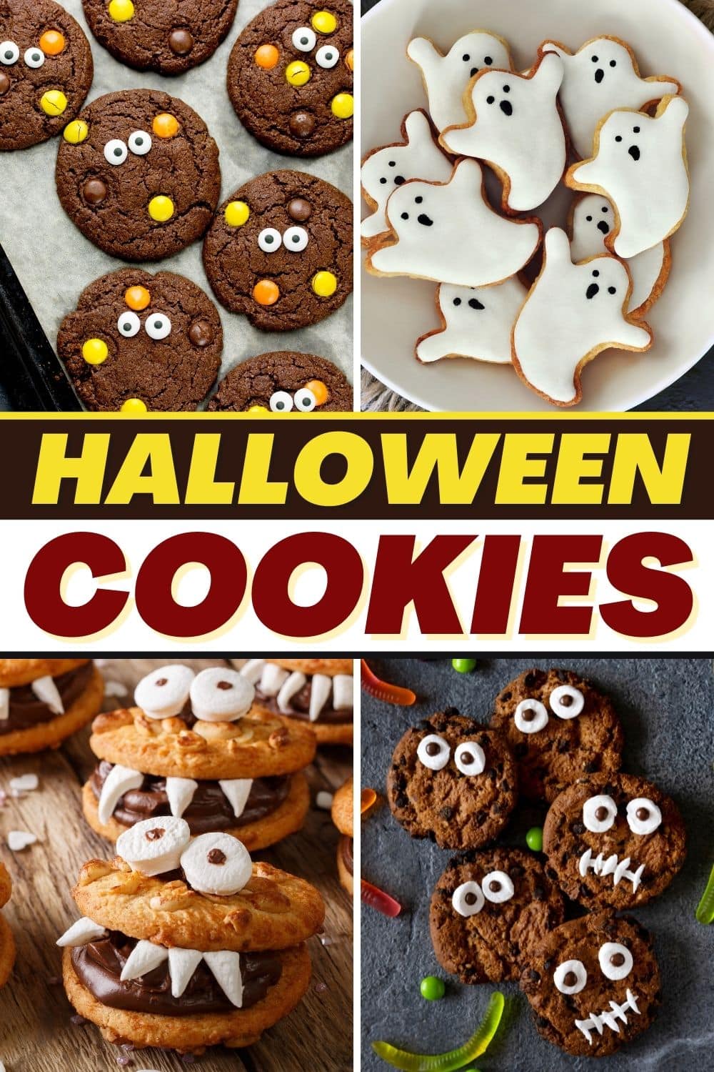 30 Halloween Cookies For a Spooky Good Time - Insanely Good