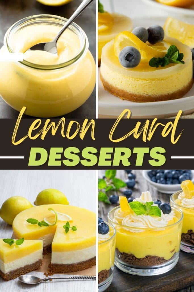 Lemon Curd Desserts