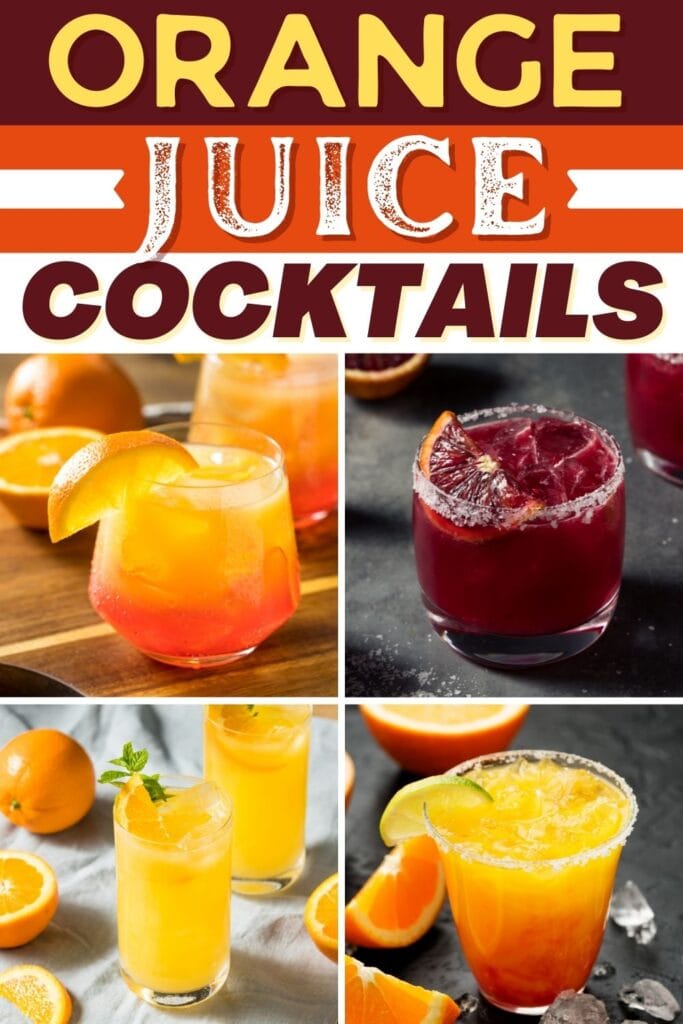 Orange Juice Cocktails