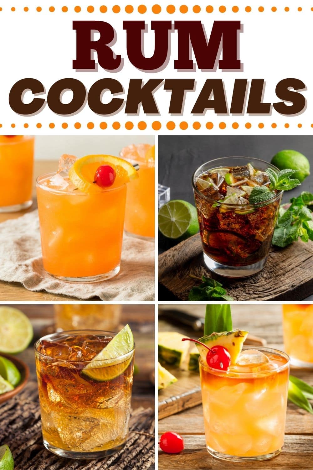 20 Classic Rum Cocktails - Insanely Good