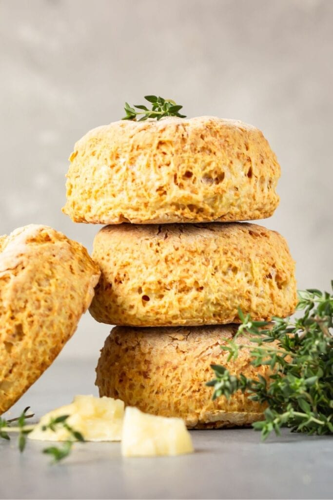 Savory Buttermilk Biscuits with Thyme