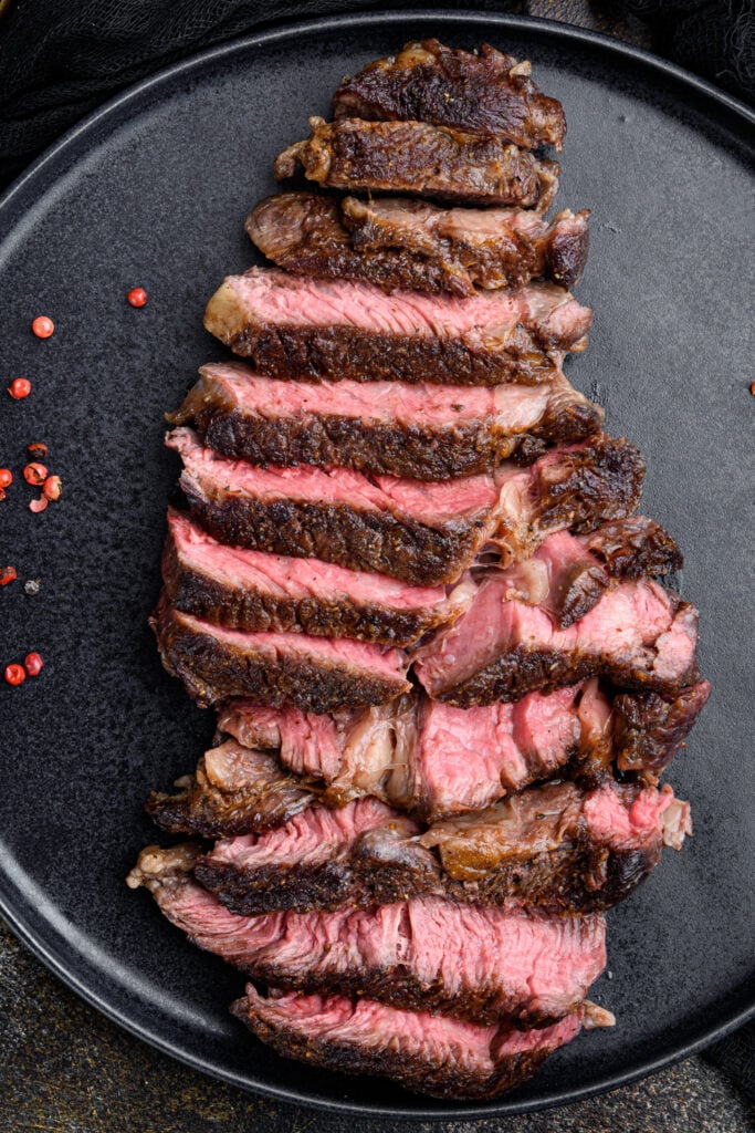 Sliced Prime Rib Steak