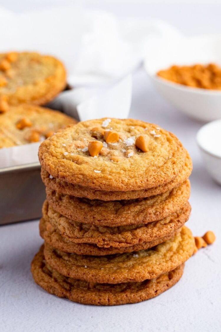 Butterscotch Cookies (Soft and Chewy Recipe) - Insanely Good