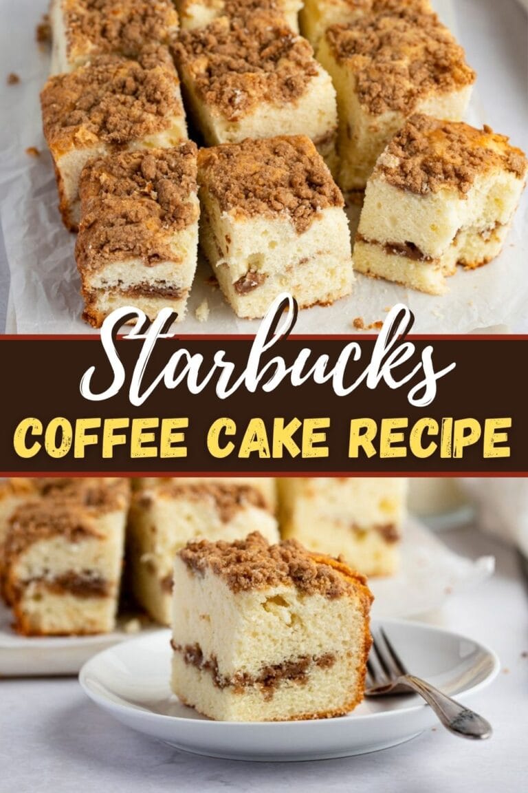 Starbucks Coffee Cake Recipe - Insanely Good