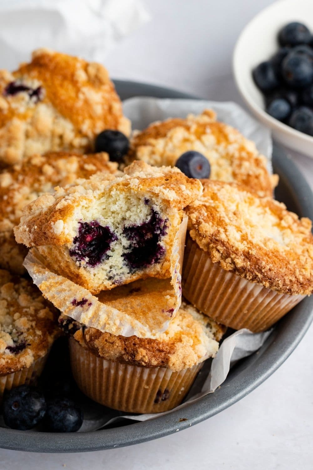 Sweet and Fluffy Blueberry Muffins