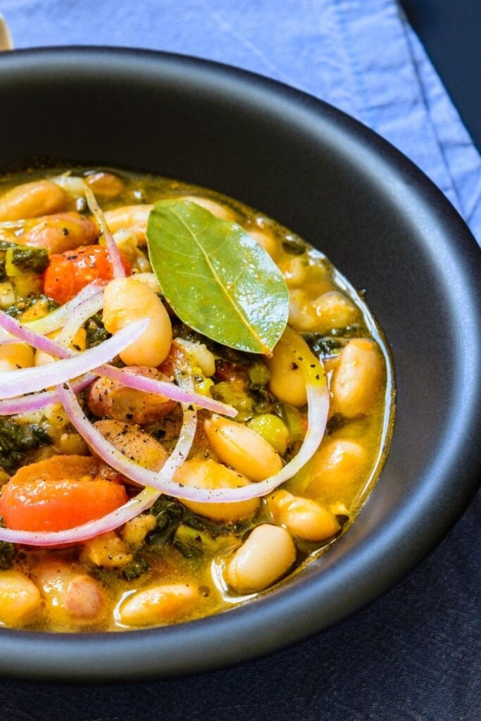 Cannellini Bean Soup with Vegetables