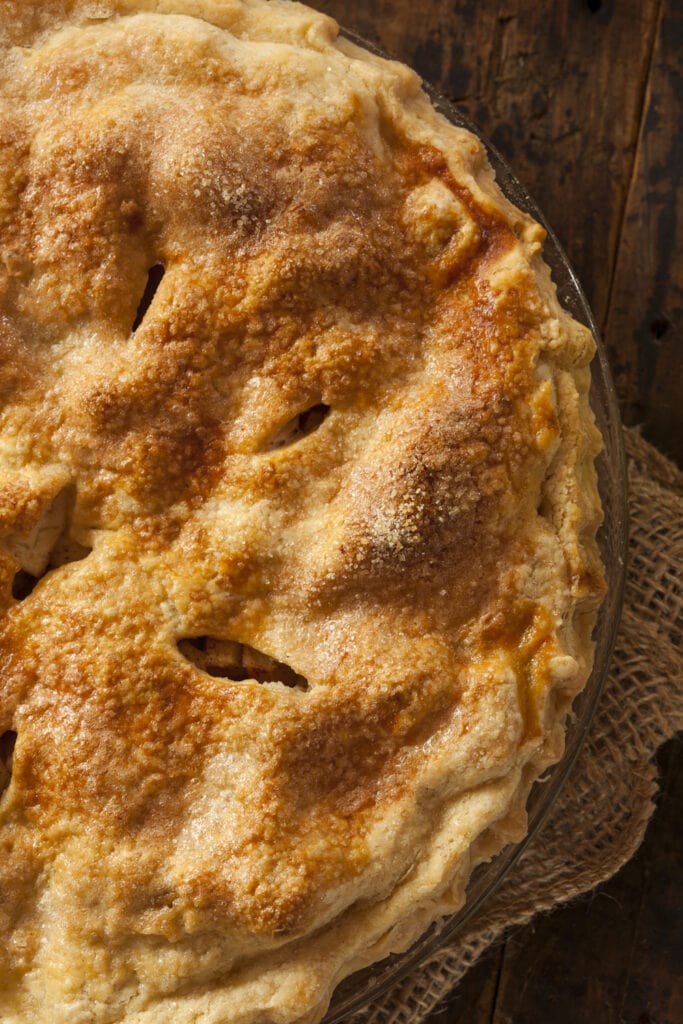 Homemade Organic Apple Pie