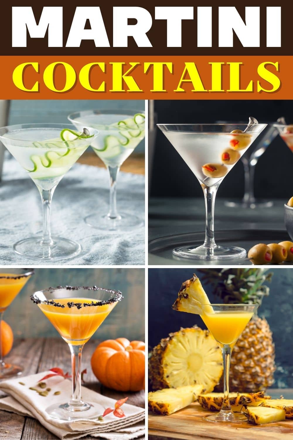 21 Best Martini Cocktails Insanely Good
