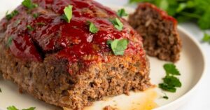 Moist and Juicy Meatloaf