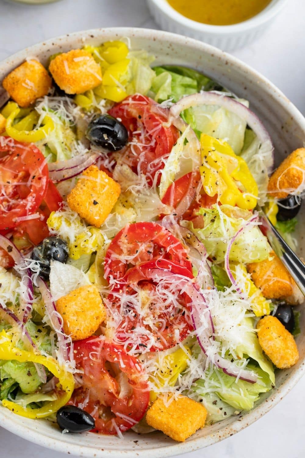 Olive Garden Salad in a Bowl