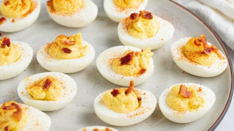 Appetizing Homemade Million Dollar Deviled Eggs