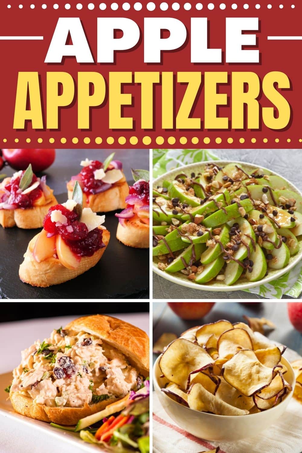 20 Easy Apple Appetizers - Insanely Good
