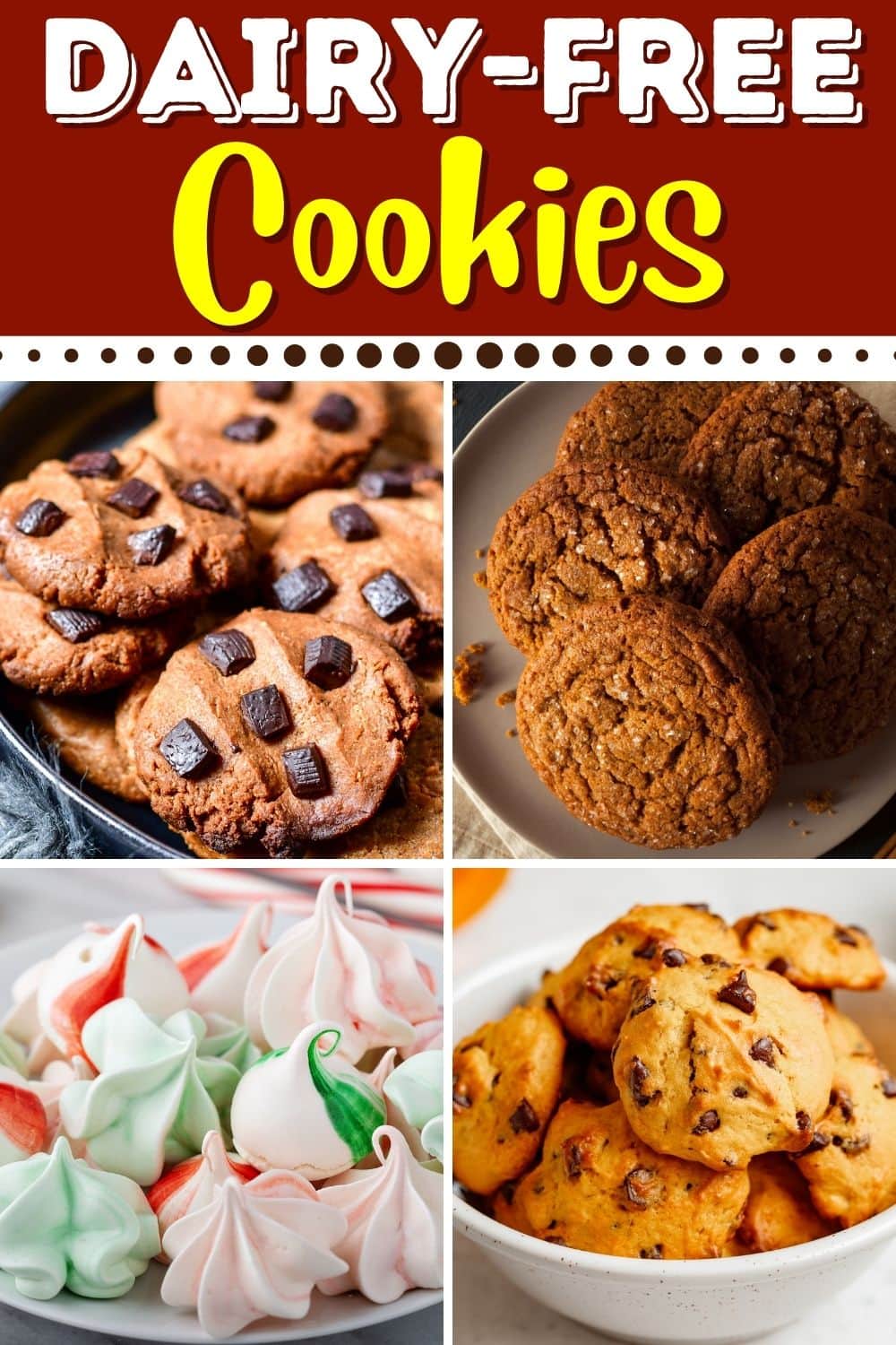 25 Best Dairy-Free Cookies - Insanely Good