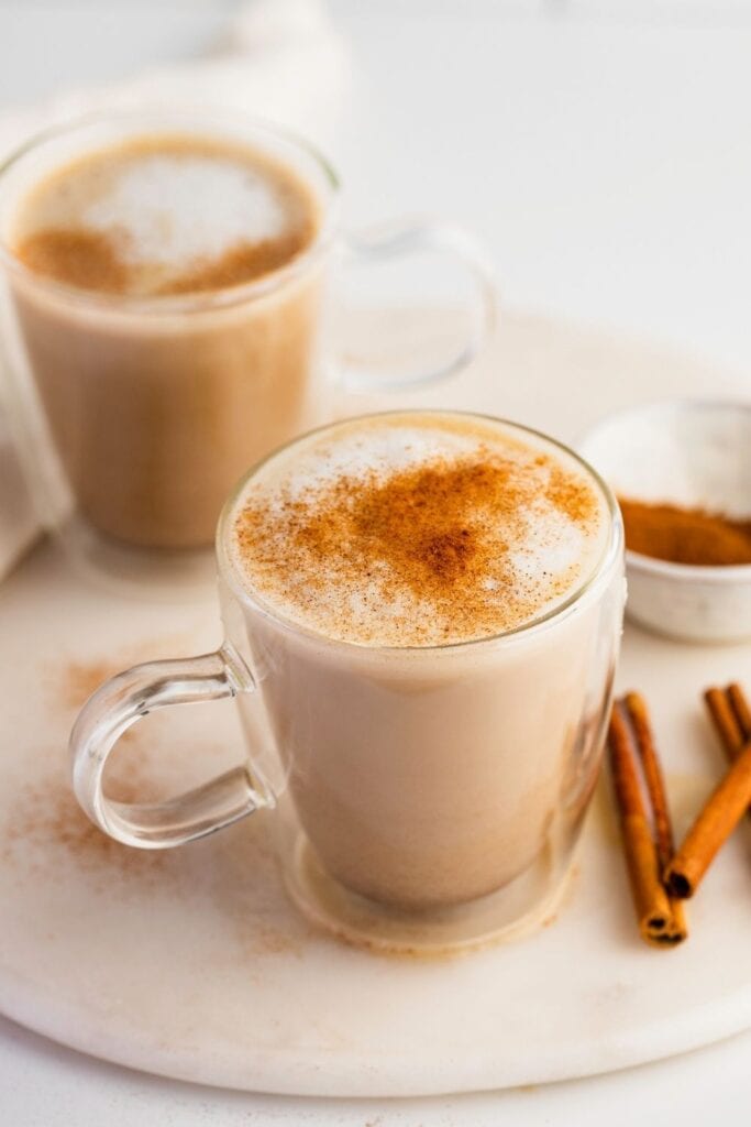 Chai Tea Latte Buatan Sendiri dengan Kayu Manis