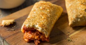 Homemade Pizza Pockets with Sauce