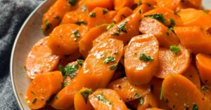 Homemade Savory Sauteed Carrots with Butter and Herbs