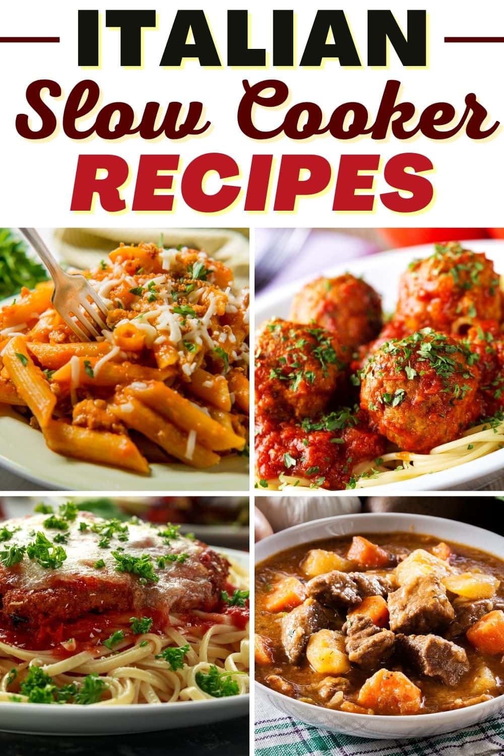 23 Best Italian Slow Cooker Recipes - Insanely Good
