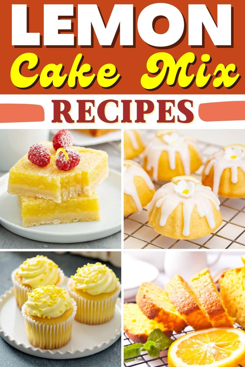 17 Easy Lemon Cake Mix Recipes - Insanely Good