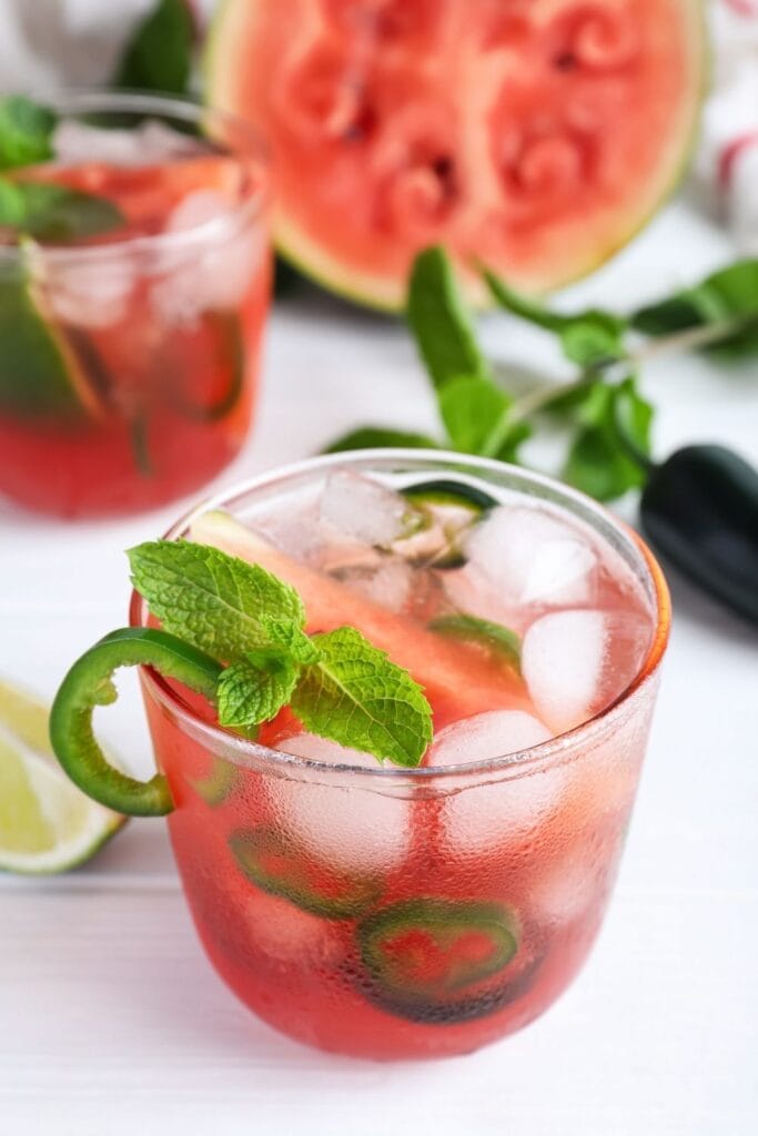 Spicy Jalapeno Guava Cocktails