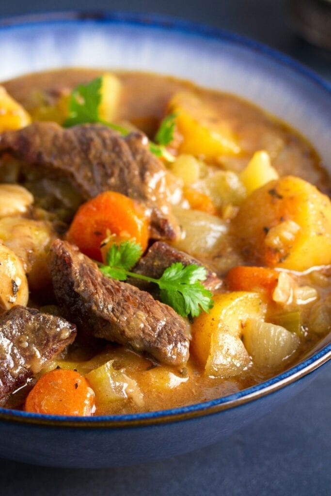 Stewed Beef with Carrots, Potatoes and Spices