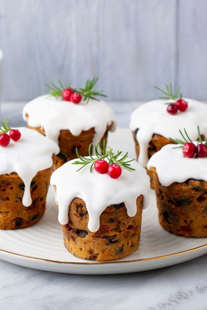 Sweet Christmas Pudding Cake