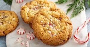 Sweet Homemade Peppermint Cookies