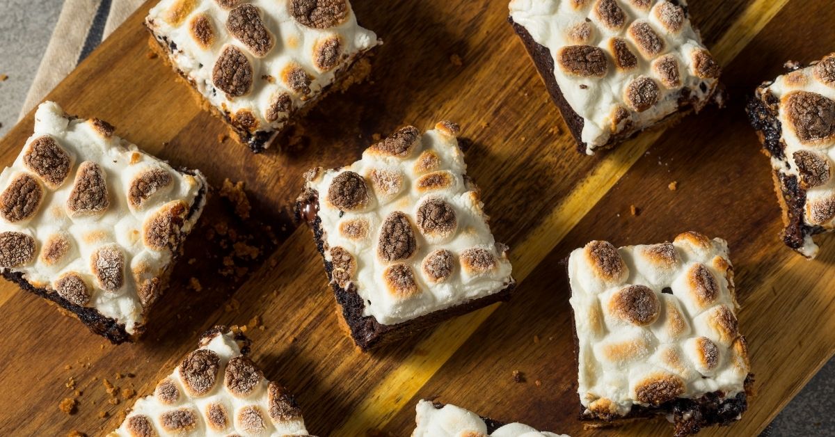 Sweet Homemade S'mores Brownies