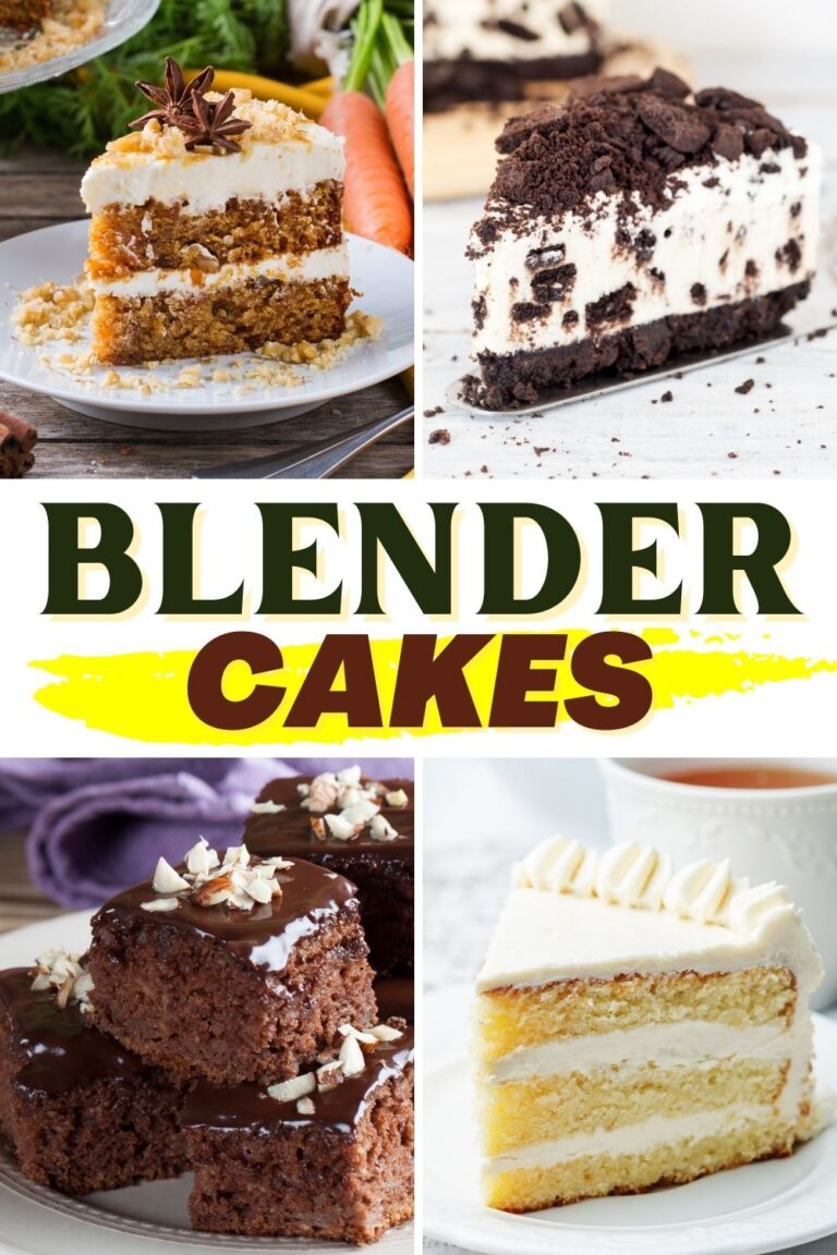 10 Blender Cakes (+ Easy Recipes) Insanely Good